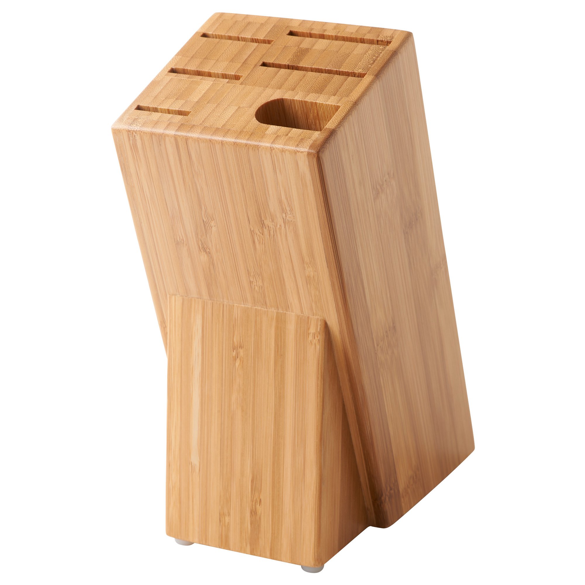 Amazon | IKEA （イケア） HYVLA ナイフ立て,包丁立て 竹 40307833